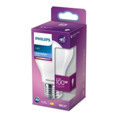Żarówka LED Glass Philips A60 E27 1521 lm 6500 K