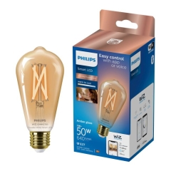Żarówka LED Smart Philips ST64 E27 2000/5000 K amber