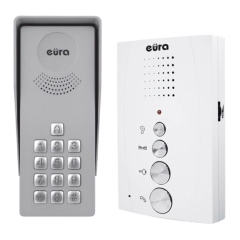 Domofon z szyfratorem Eura Entra ADP-38A3