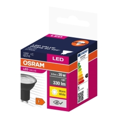 Żarówka LED Osram GU10 330 lm 2700 K 120° czarna