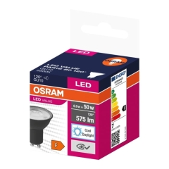 Żarówka LED Osram GU10 575 lm 6500 K 120° czarna