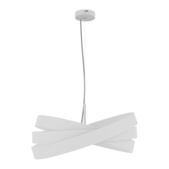 Lampa wisząca GoodHome Agiou 1-punktowa E27 biały mat