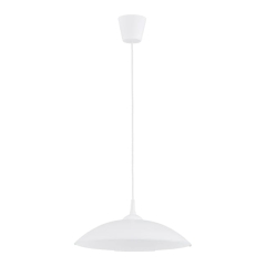 Lampa wisząca Alfa Marta 1-punktowa E27 biała