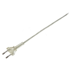 Sznur OMYp Zamel 2 x 0,75 mm2 3 m przezroczysty