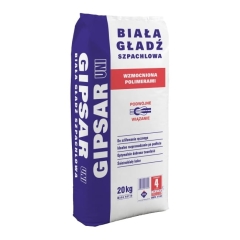 Gładź szpachlowa Gipsar Uni 20 kg