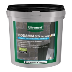 Izolacja bitumiczna grubowarstwowa Ultrament Isodamm 2K szybki 28 kg