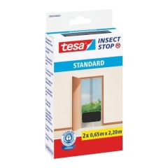 Moskitiera drzwiowa Tesa Standard 1,2 x 2,2 m czarna