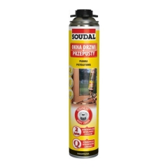 Pianka pistoletowa Soudal 750 ml yellow