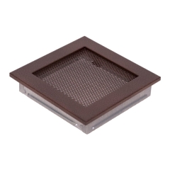 Kratka kominkowa stara miedź 17 x 17 cm