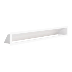 Kratka kominkowa NORDflam Aero 780 x 90 mm biała