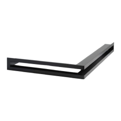 Kratka kominkowa NORDflam Aero czarna 380 x 580 x 60 mm