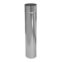 Rura prosta 100 mm 1 m ocynk