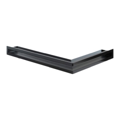 Kratka NORDflam Aero 38 x 58 x 6 cm prawa czarna