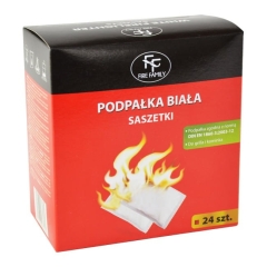 Podpałka biała 24 saszetki