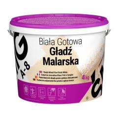Gotowa gładź malarska Śmig A-8 4 kg biała