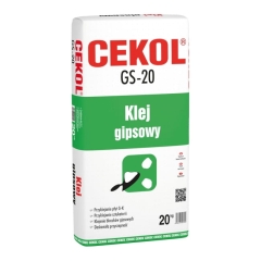 Klej gipsowy Cekol GS-20 20 kg