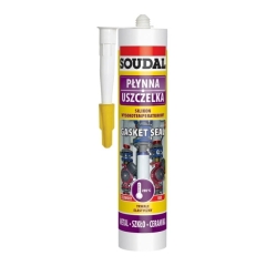 Uszczelniacz Soudal wysokotemperaturowy czerwony 280 ml