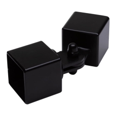 Złącze nastawne tralki Kornik 22x22mm czarne