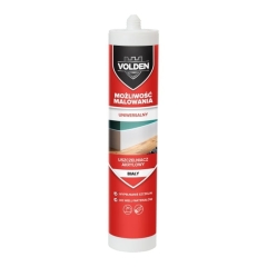 Uszczelniacz akrylowy Volden uniwersalny 280 ml biały