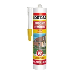 Silikon neutralny Soudal bezbarwny 280 ml