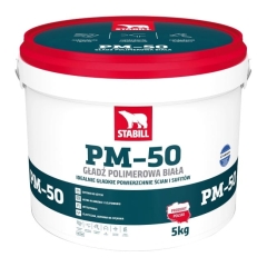 Gładź polimerowa Stabill PM-50 biała 5 kg