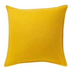 Poduszka GoodHome Hiva 60 x 60 cm musztardowa