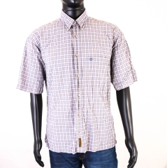 *T Timberland Mens Shirt Short Sleeve Checks size M
