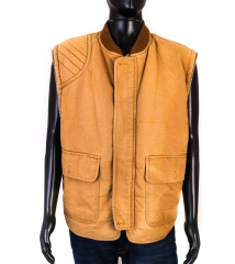 *Armani Jeans Mens vest Warmed Beige size 52
