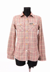 *Superdry Mens Shirt Tailored Checks Patches M