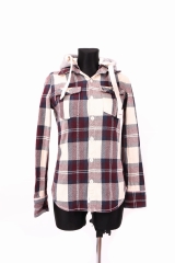 *Superdry Womens Sweatshirt Hood Checks size S