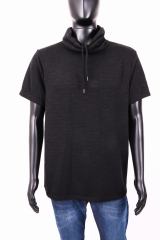 *X River Island Mens Polo Shirt Cotton Black L