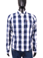 *Hollister Mens Shirt Tailored Checks size M