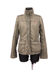 *Hollister Womens Jacket Vintage Epaulets size M