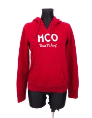 Hollister Womens Hoodie Sweatshirt Red size M