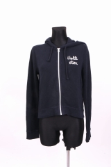 Hollister Womens Sweatshirt Zipper Hood M