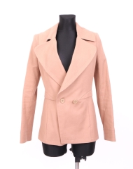 *Reiss Womens Jacket Tailored Blazer Beige S