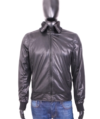 *Zara Man Mens Jacket Faux Leather Black L