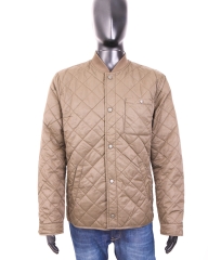 *H&M Mens Jacket Quilted Vintage Khaki size L