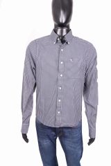 Abercrombie Fitch Mens Shirt Tailored Grey Size L