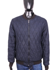 *H&M Mens Baseball Jacket Quilted Pullers L