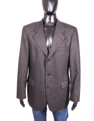 Hugo Boss Mens Blazer Wool Jacket Stripes 52