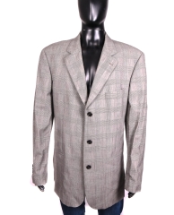 W Hugo Boss Mens Blazer Wool Jacket Checks 106