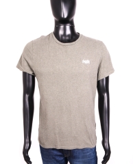 *Superdry Mens T-shirt Cotton Tee Grey size L