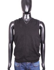 *Ted Baker Mens Vest Cotton V-Neck Black size M