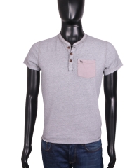 *Abercrombie Fitch Mens T-shirt Muscle Grey size S
