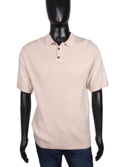 *TopMan Mens Polo Shirt Cotton Grey Tee size L