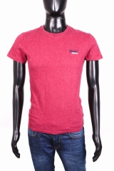 *Superdry Mens T-shirt Cotton Tee Burgundy S