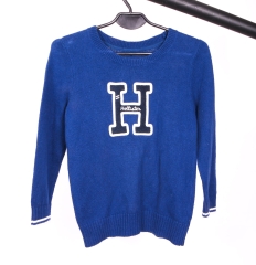 Hollister Kids Sweater Cotton Blue size S