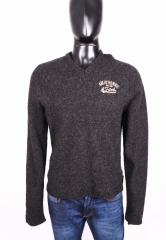 Abercrombie Fitch Mens Sweater V-Neck Wool XL