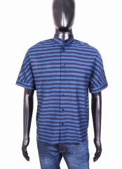 *Zara Man Mens Shirt Short Sleeve Stripes size M